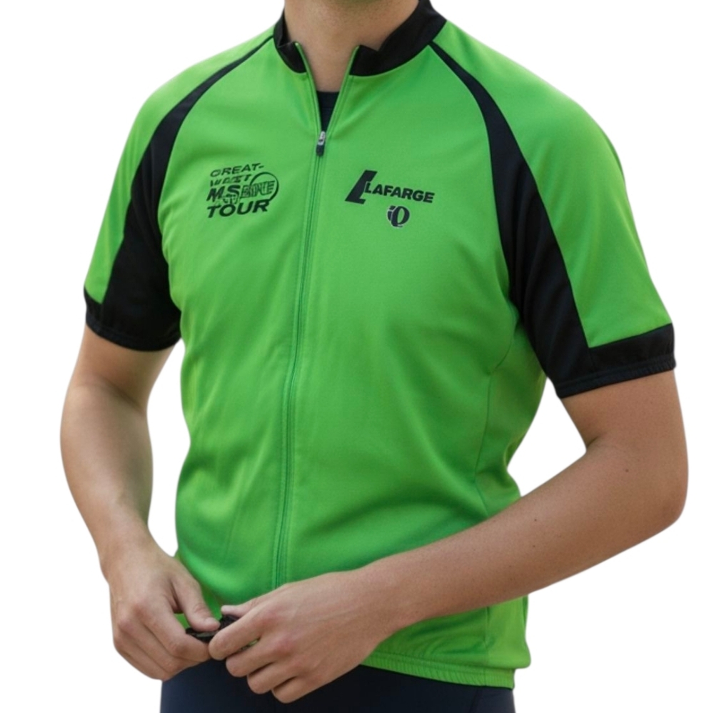 Pearl Izumi Great West MS Bike Tour Cycling Jersey | Men's L